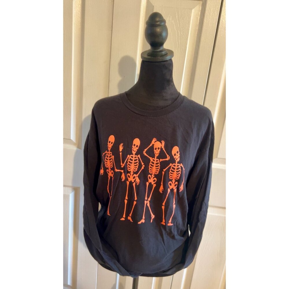 Skeletons Dancing Long Sleeve Tee